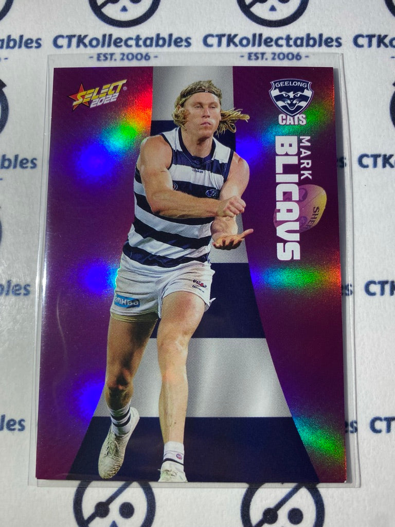 2022 AFL Footy Stars Purple Parallel- Mark Blicavs PP62