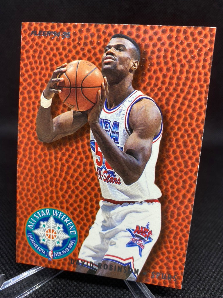 1994-95 Fleer All Stars 24 of 26 David Robinson Spurs