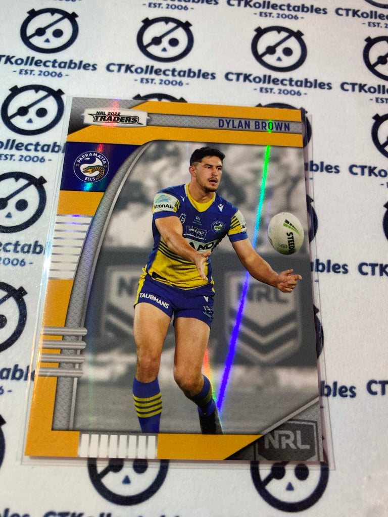 2022 TLA NRL Traders Silver Parallel - PS 092 Dylan Brown
