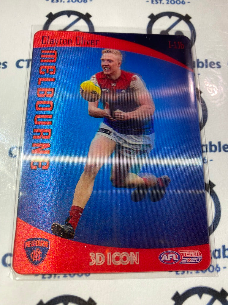 2020 AFL Teamcoach Clayton Oliver 3D Icons I-11b Demons