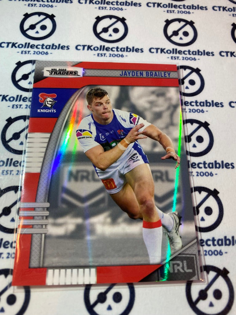 2022 TLA NRL Traders Silver Parallel - PS 074 Jayden Brailey