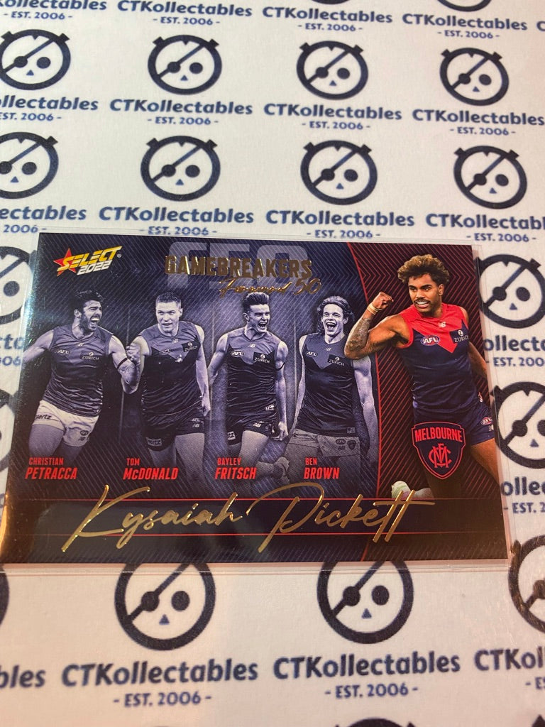 2022 AFL Footy Stars Gamebreakers Forward 50 - Kysaiah Pickett GB55