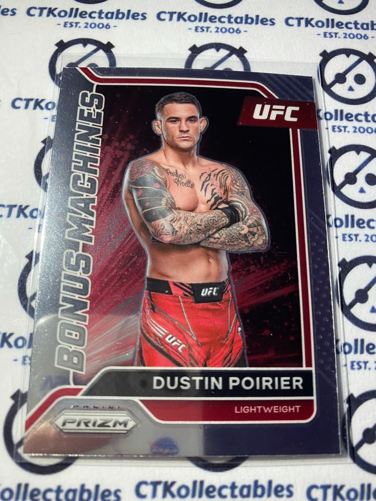 2022 UFC Panini Prizm Bonus Machines Dustin Poirier #7 Base
