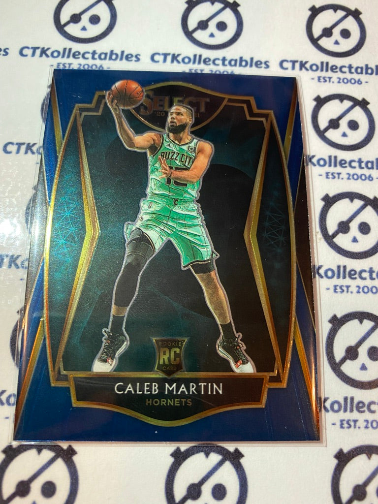 2020-21 Panini NBA Select Caleb Martin Blue RC Premier Level #173