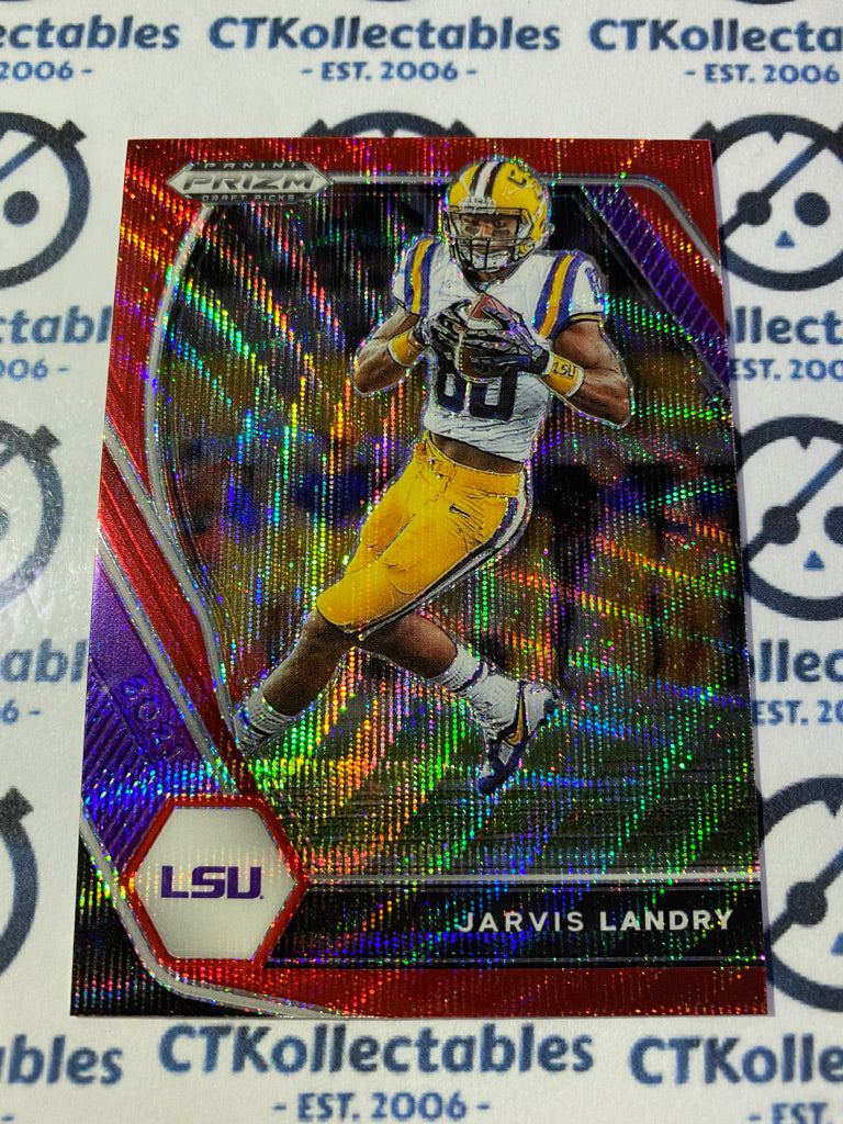 2021 NFL Prizm-Draft Picks Jarvis Landry Red Prizm #62 Browns