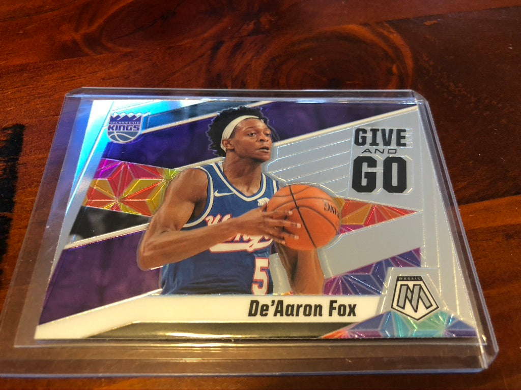De'Aaron Fox Give and Go #3 2019-20 NBA Mosaic