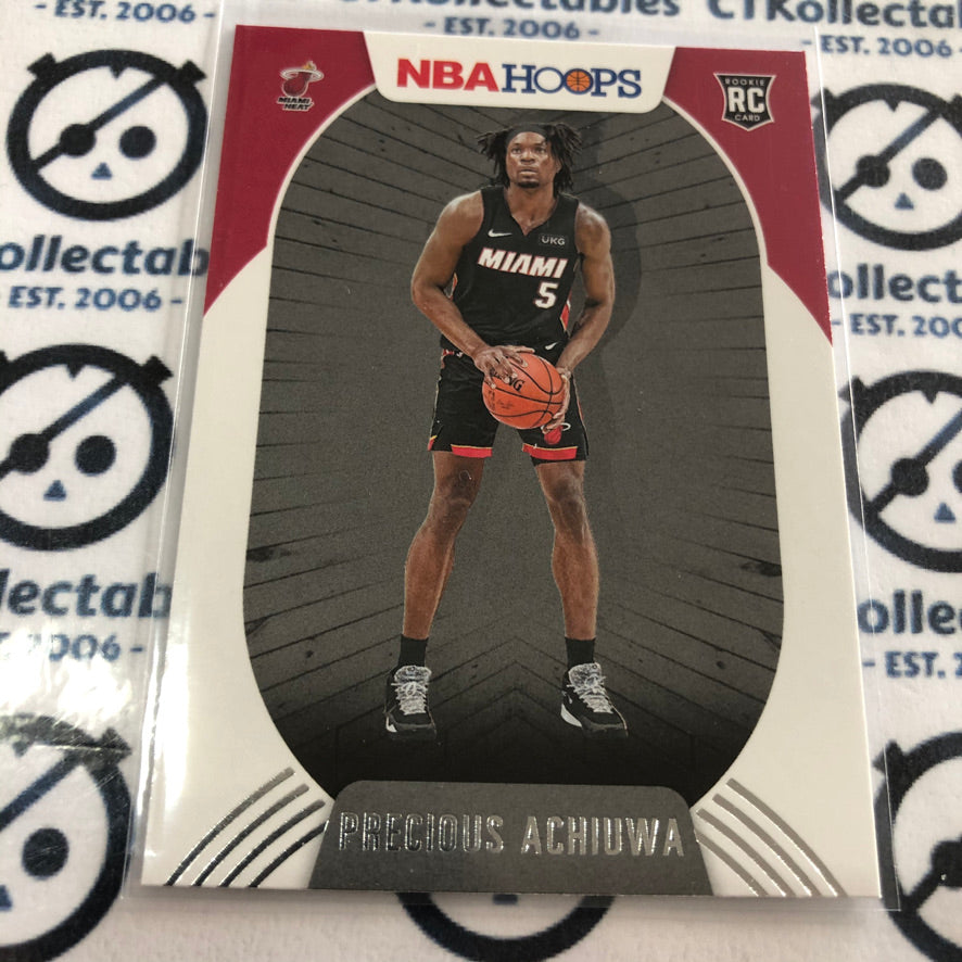 2020-21 NBA Hoops Precious Achiuwa rookie card RC #210 Heat