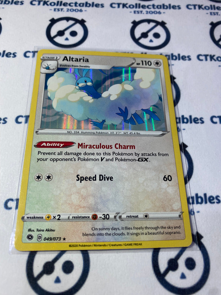 Altaria #049/073 Holo Rare Pokémon Card Champions Path