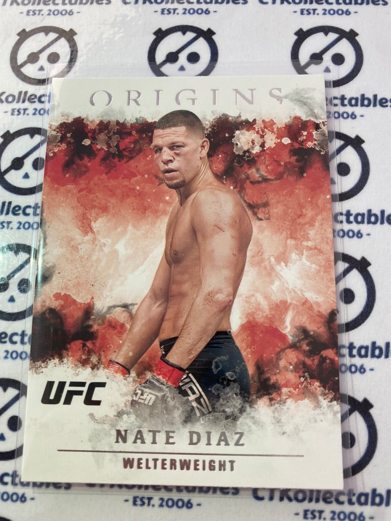 2021 UFC Panini Chronicles Origins Nate Diaz #37 Welterweight