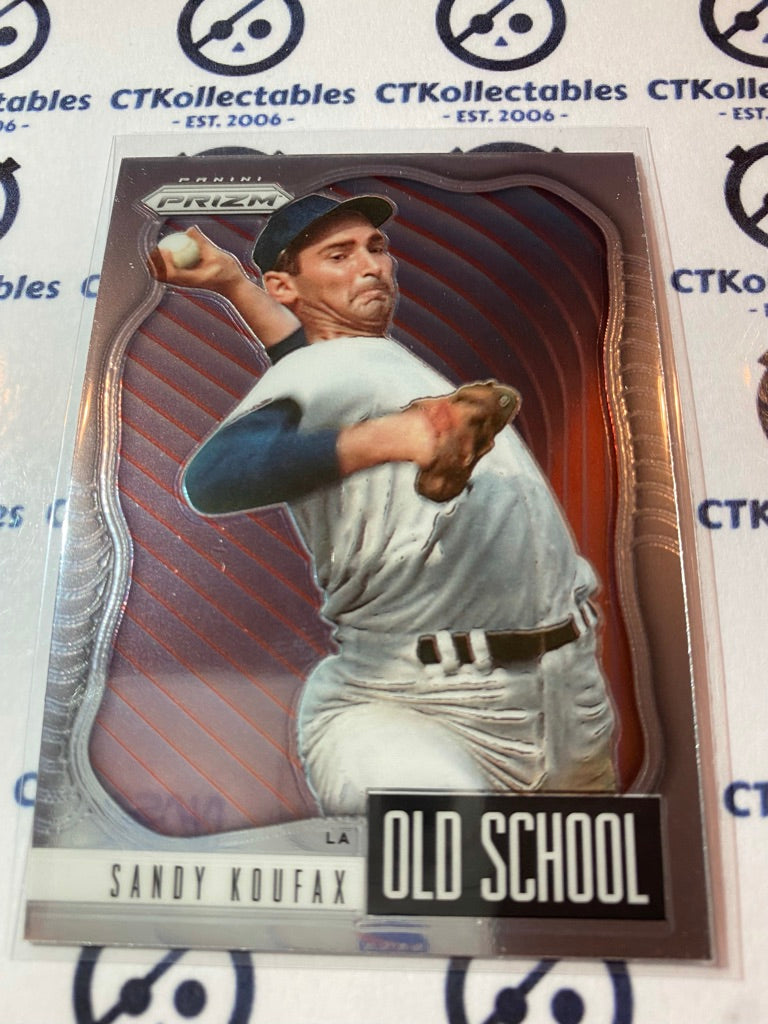 2021 Panini Prizm Baseball Sandy Koufax Old School #OS-7 Chicago
