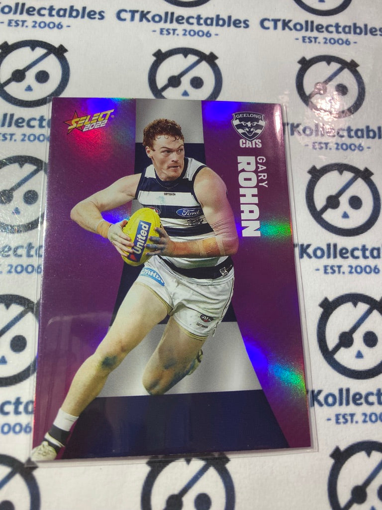 2022 AFL Footy Stars Purple Parallel - Gary Rohan PP68