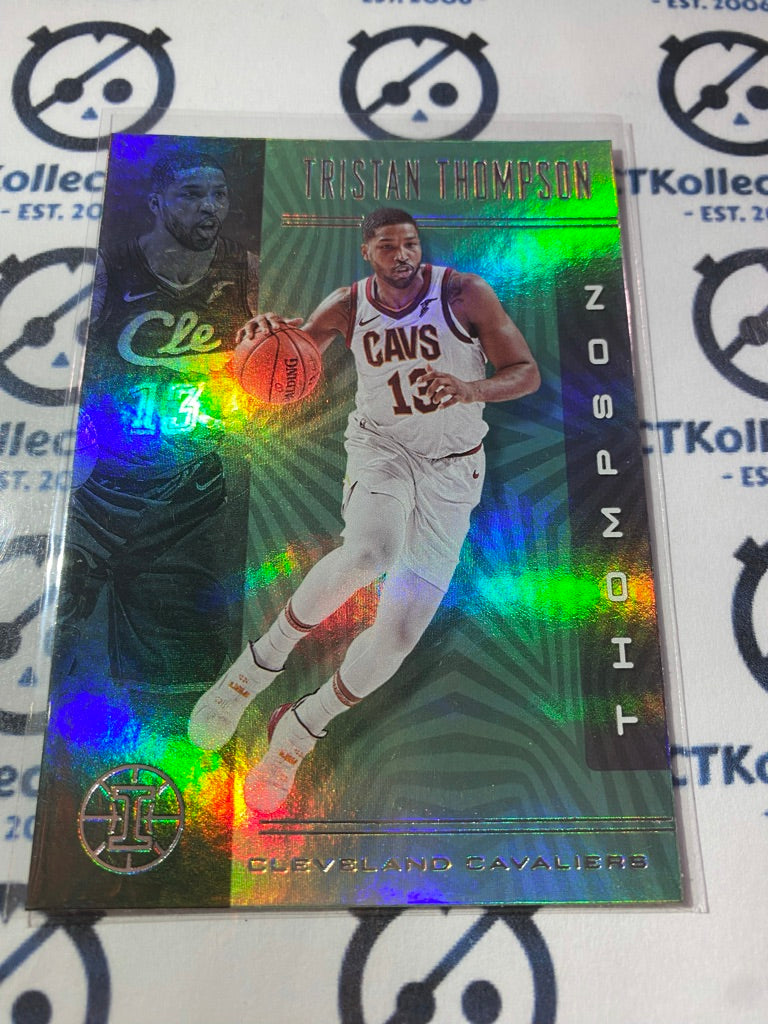 2019-20 Panini NBA Illusions Tristan Thompson Emerald Base #72 Cavaliers