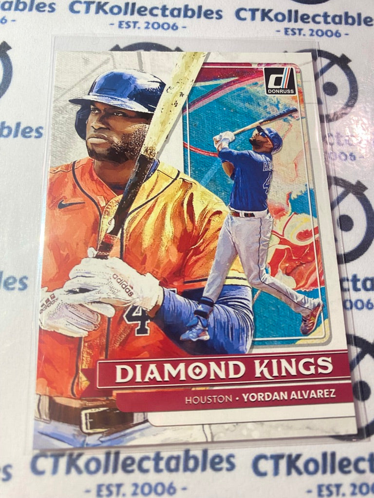 2022 Panini Donruss Baseball Diamond Kings #11 Yordan Alvarez Houston