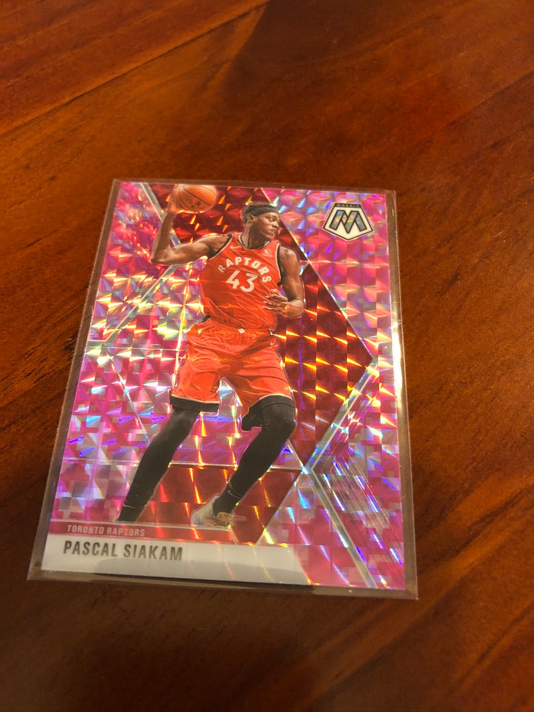 Pascal Siakam Pink Mosaic Prizm #19 2019-20 NBA Mosaic