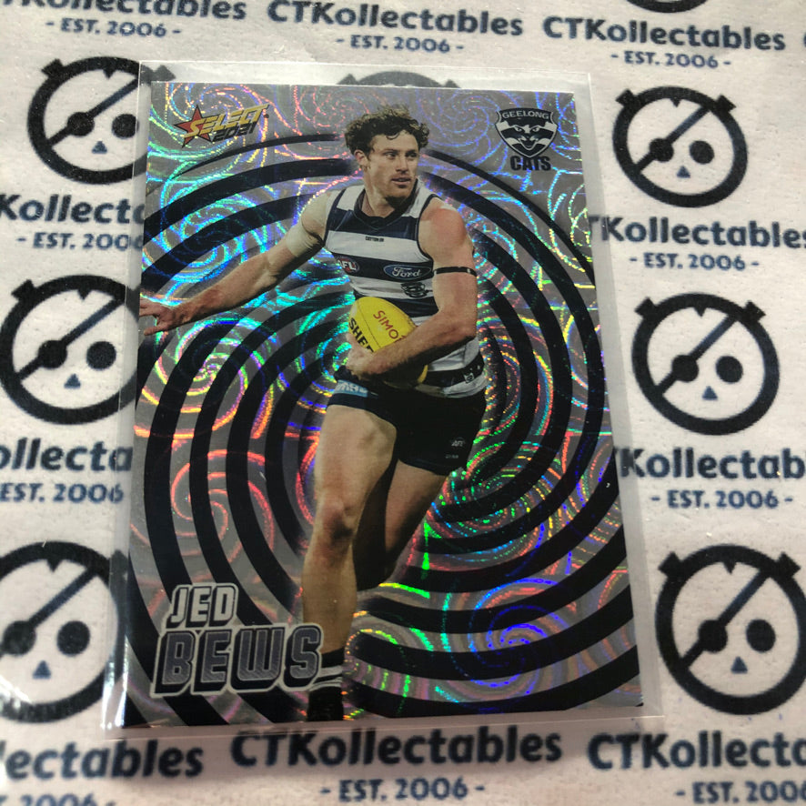 2021 AFL Footy Stars Holographic Foil Jed Bews HF49