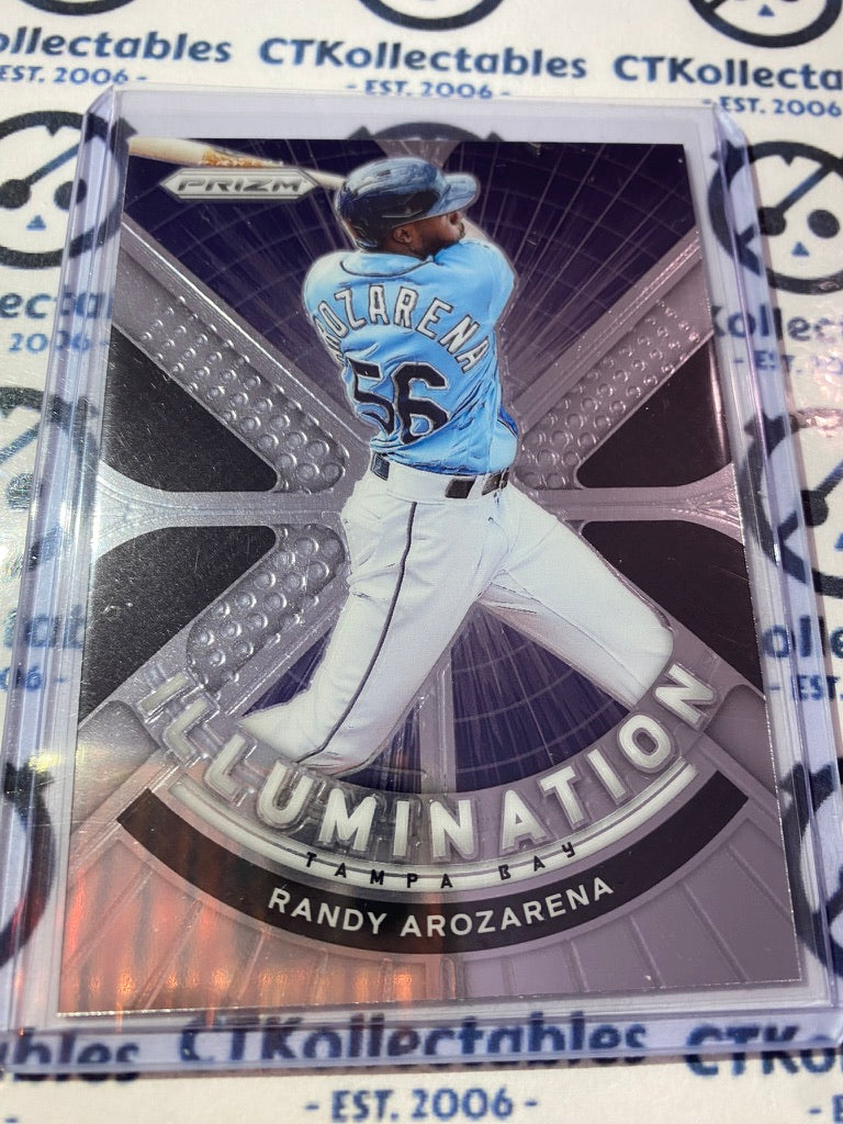 2021 Panini Prizm Baseball Rady Arozarena Illumination #IL-4 Tampa Bay
