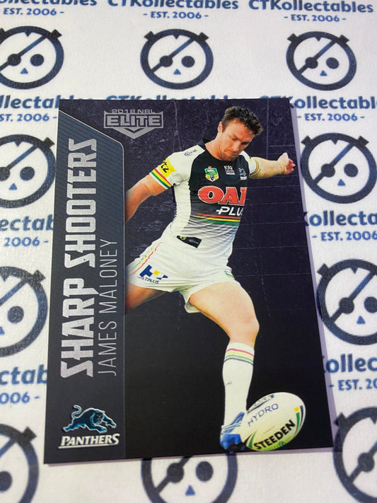 2018 NRL Elite Sharp Shooters James Maloney SSH 22/32 Panthers