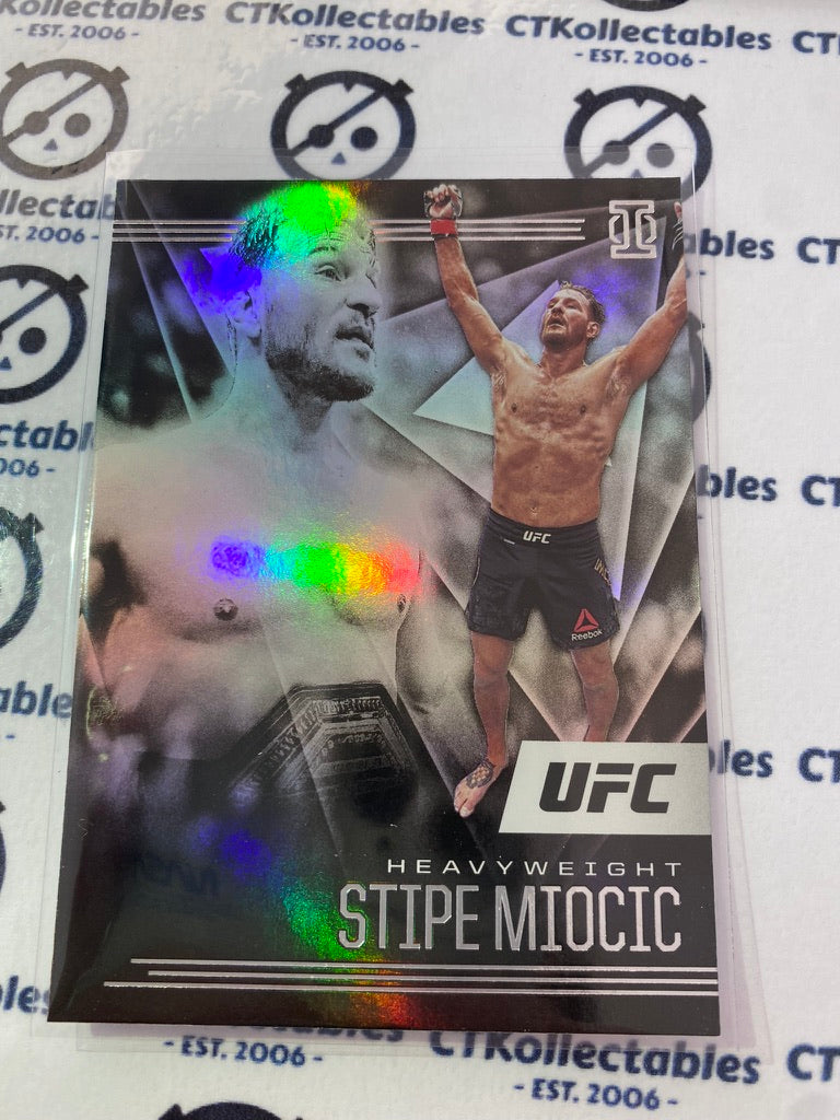 2021 UFC Panini Chronicles Illusions Stipe Miocic #168 Heavyweight