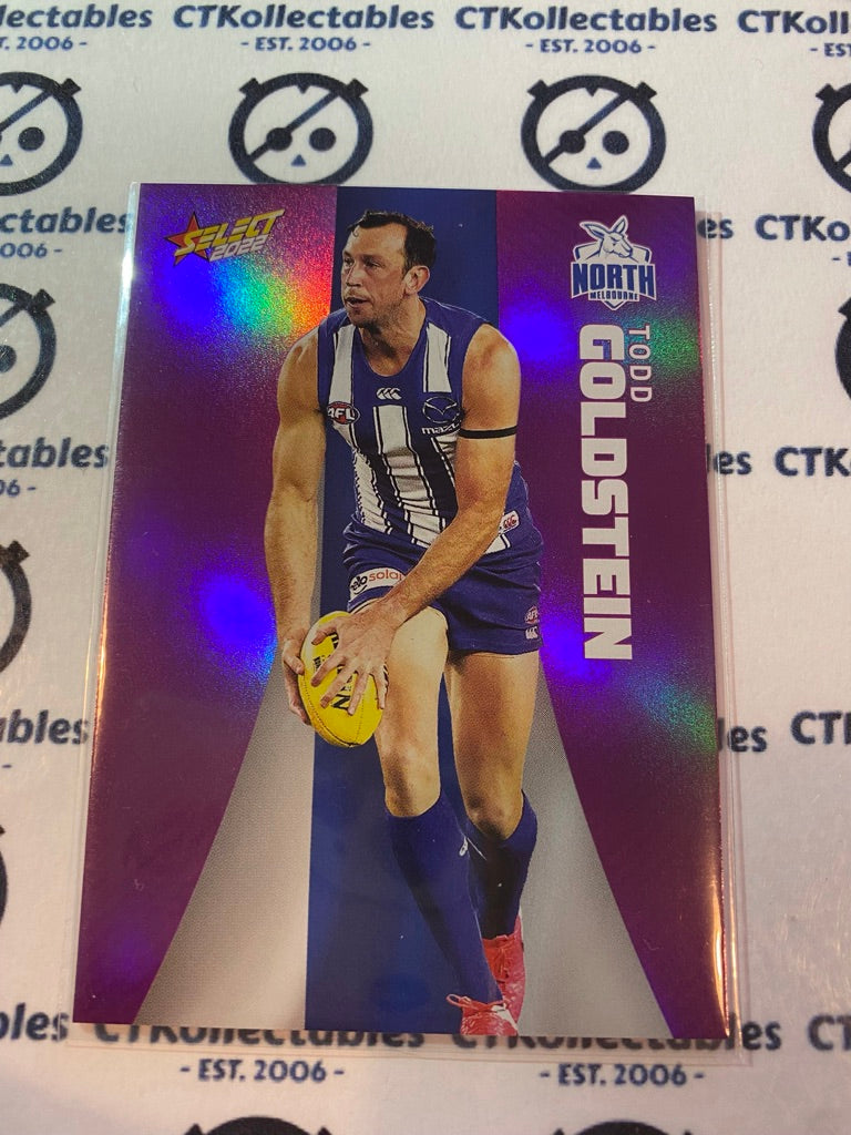 2022 AFL Footy Stars Purple Parallel - Todd Goldstein PP114