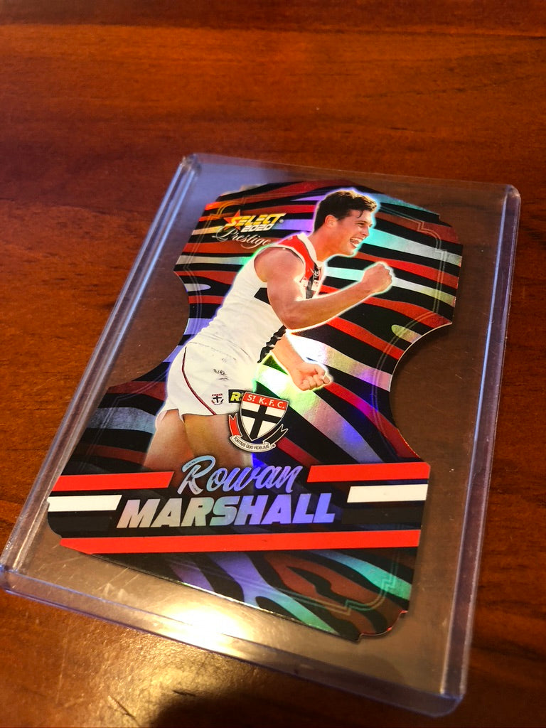 Rowan Marshall Zebra Die-cut ZDC118 2020 Afl Select Prestige
