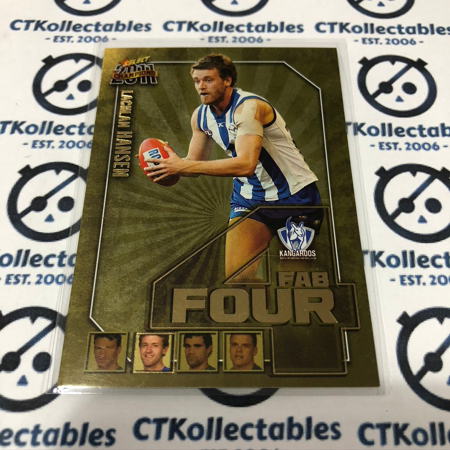 Lachlan Hansen Fab Four FFG42 2011 AFL Champions
