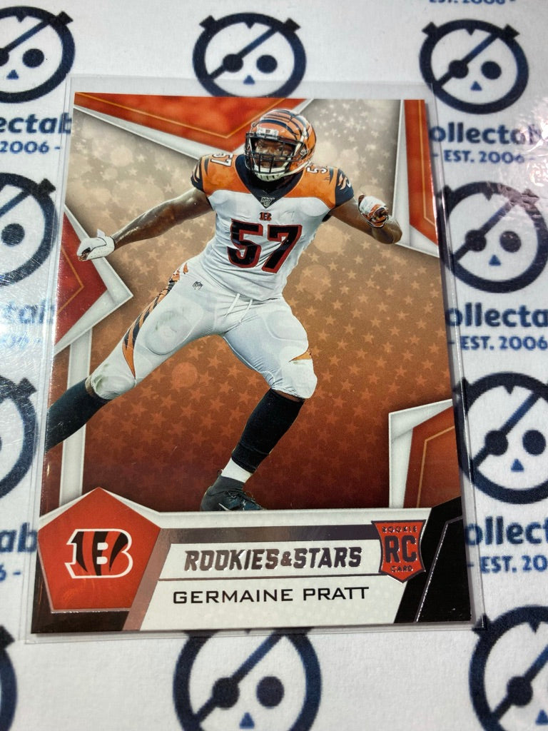 2019 NFL Panini Rookies & Stars Germaine Pratt rookie card #161 Bengals