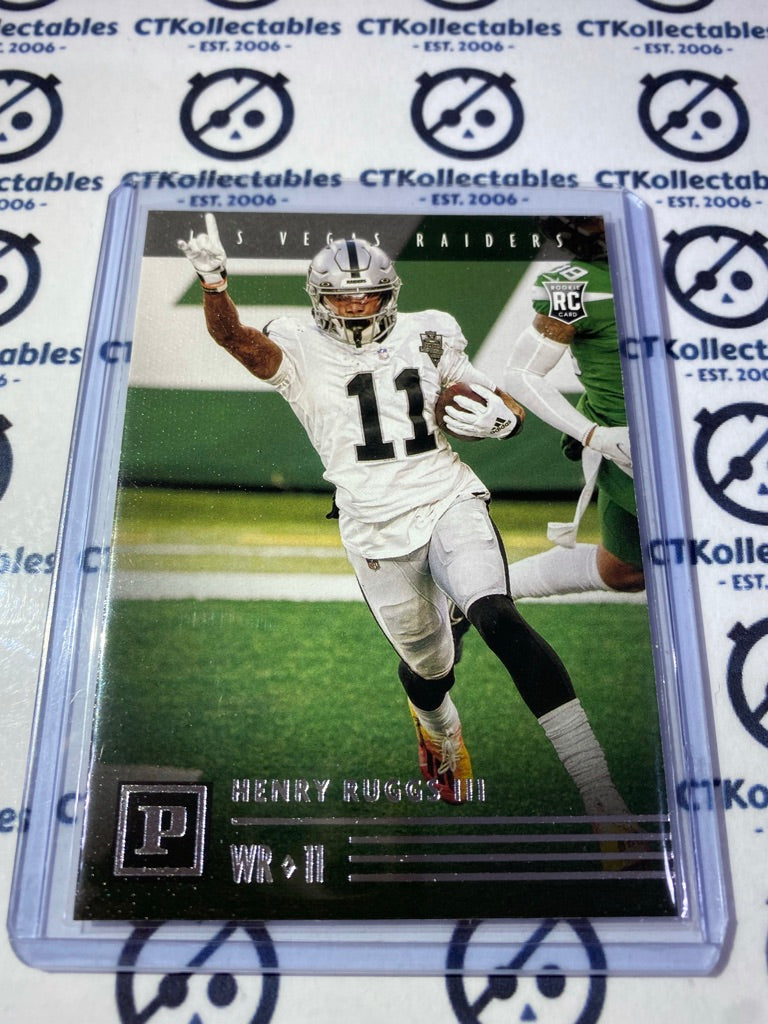 2020 NFL Chronicles Panini Henry Ruggs III RC #PA-16 Raiders