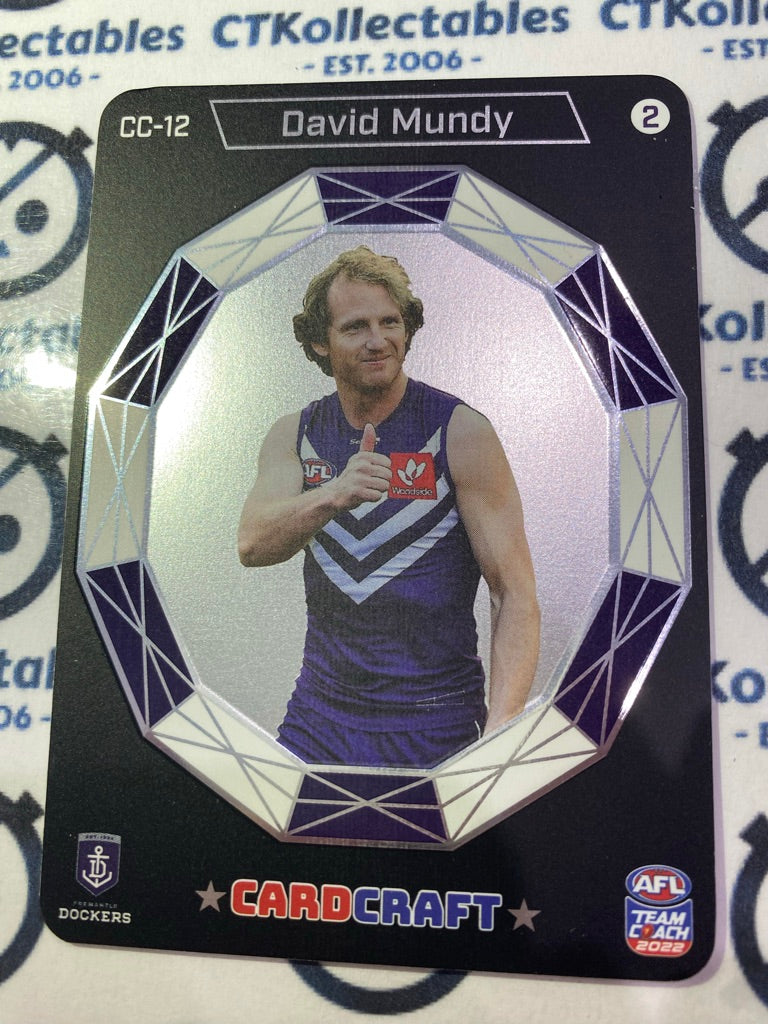 2022 AFL Teamcoach Card Craft Cheering - David Mundy CC-12
