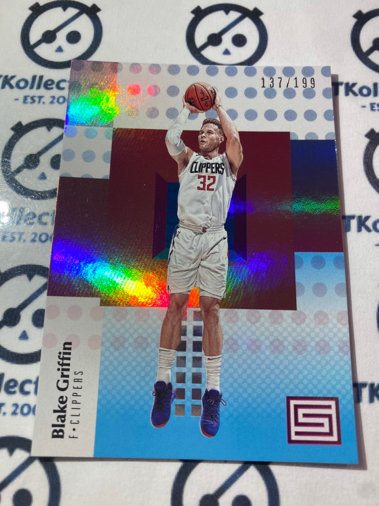 2017-18 NBA Panini Status Blake Griffin Holo #137/199 Clippers