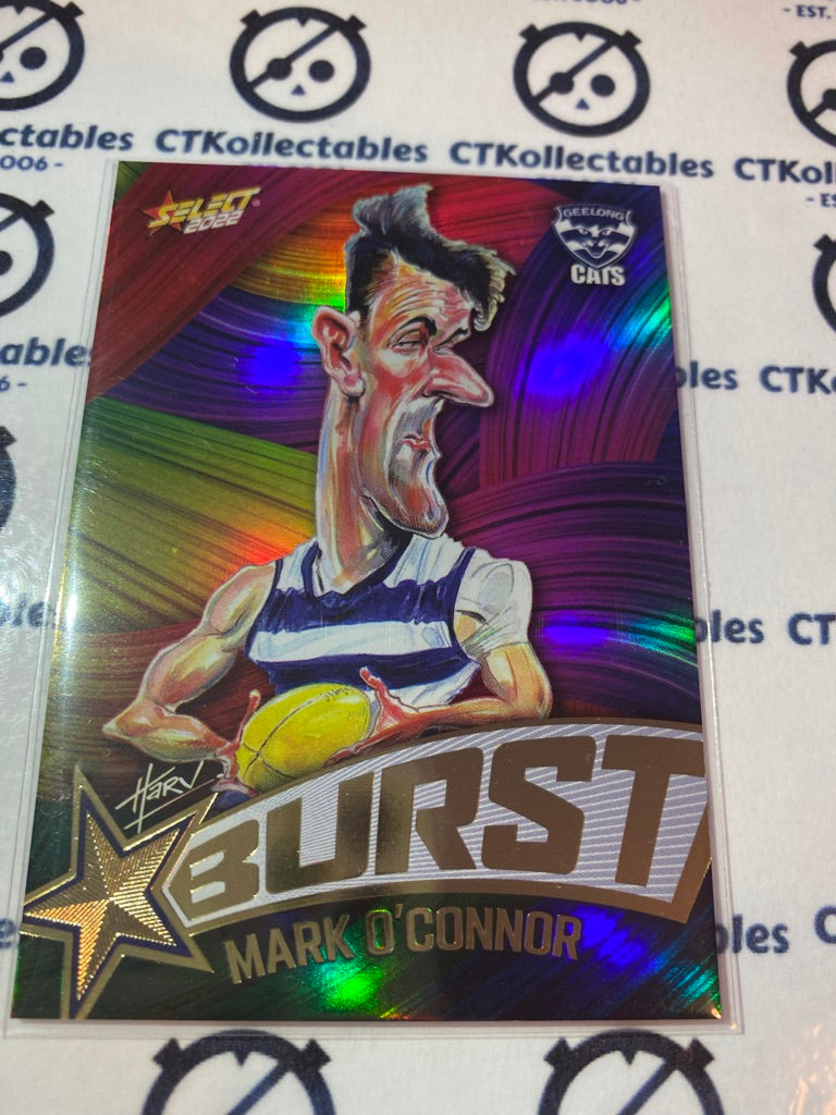 2022 AFL Footy Stars Starburst Paint - Mark O'Connor SBP28