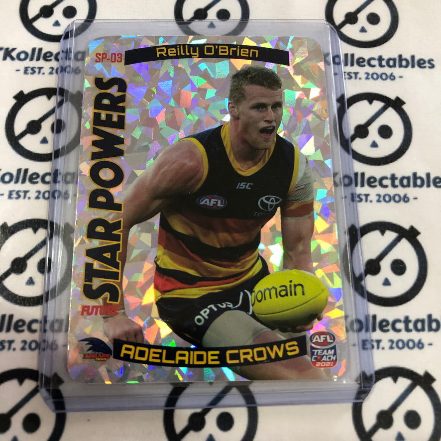 2021 AFL Teamcoach Star Powers Silver - Reilly O'Brien SP-03