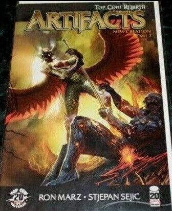 ARTIFACTS # 15 VF/F TOP COW / IMAGE COMIC BOOK WRAP AROUND COVER
