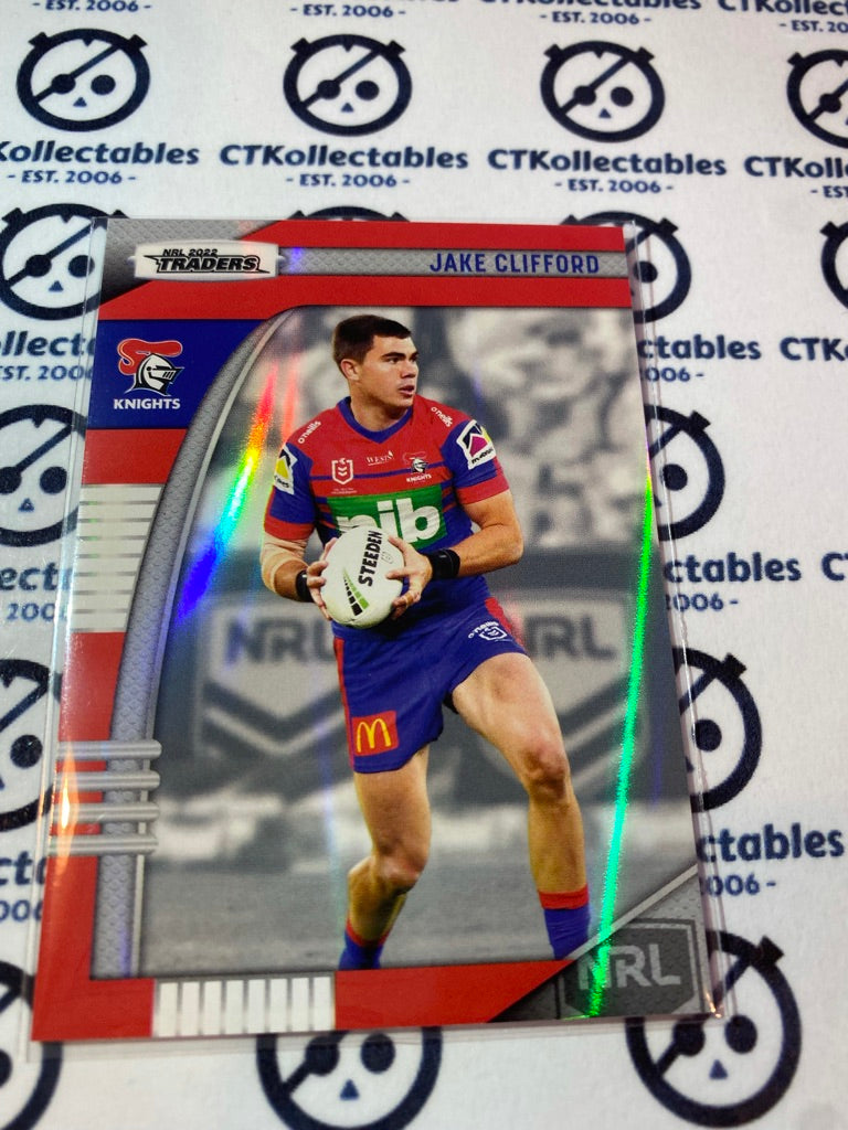 2022 TLA NRL Traders Silver Parallel - PS 075 Jake Clifford