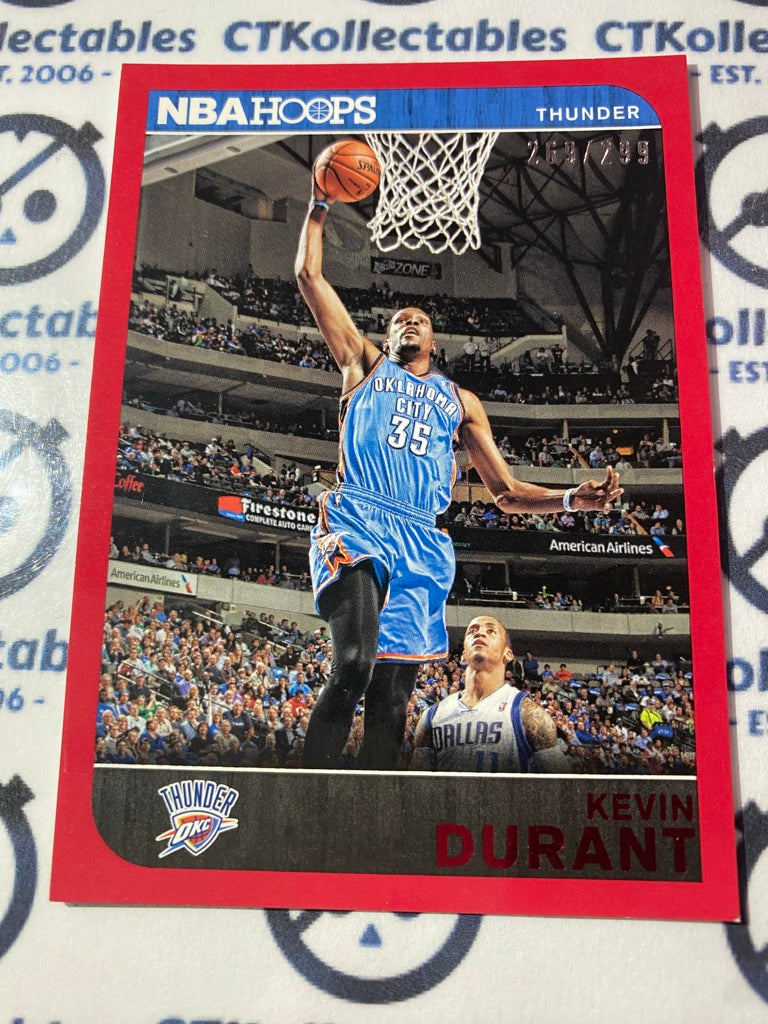 2014-15 Panini Hoops Kevin Durant Red #269/299 OKC #212