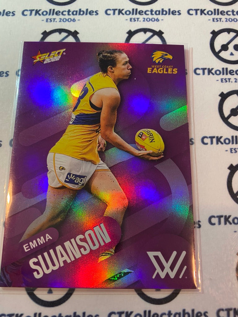 2022 AFL Footy Stars Purple Parallel - Emma Swanson PP220