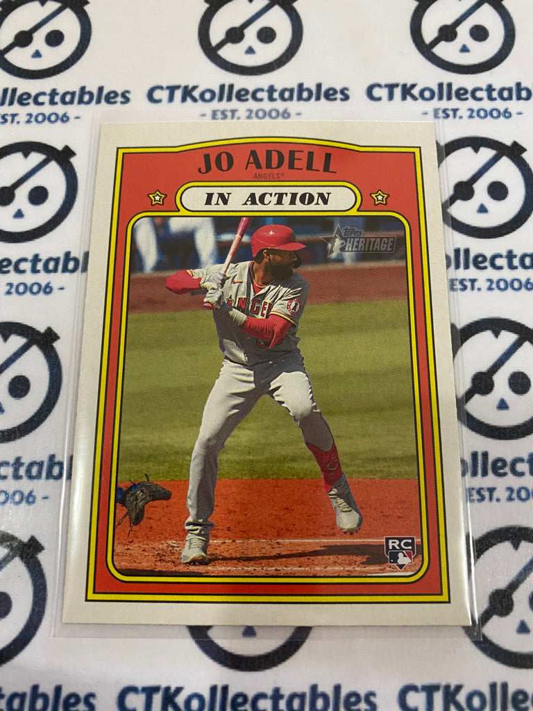 2021 MLB Heritage In Action Jo Adell #188 (puzzle c) Angels