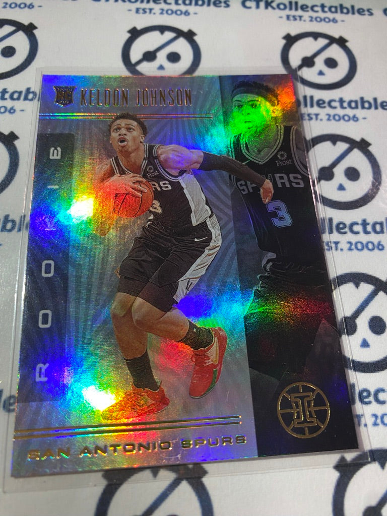 2019-20 Panini NBA Illusions Keldon Johnson Rookie RC #180 Nets