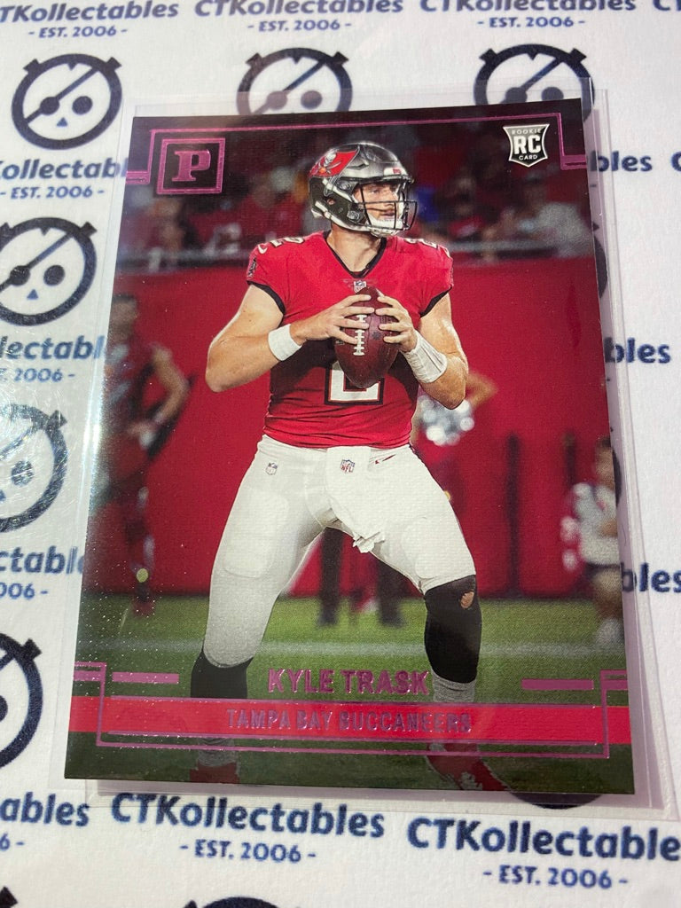 2021 NFL Chronicles Panini Kyle Trask Pink Rookie Card RC #PA-7 Buccaneers