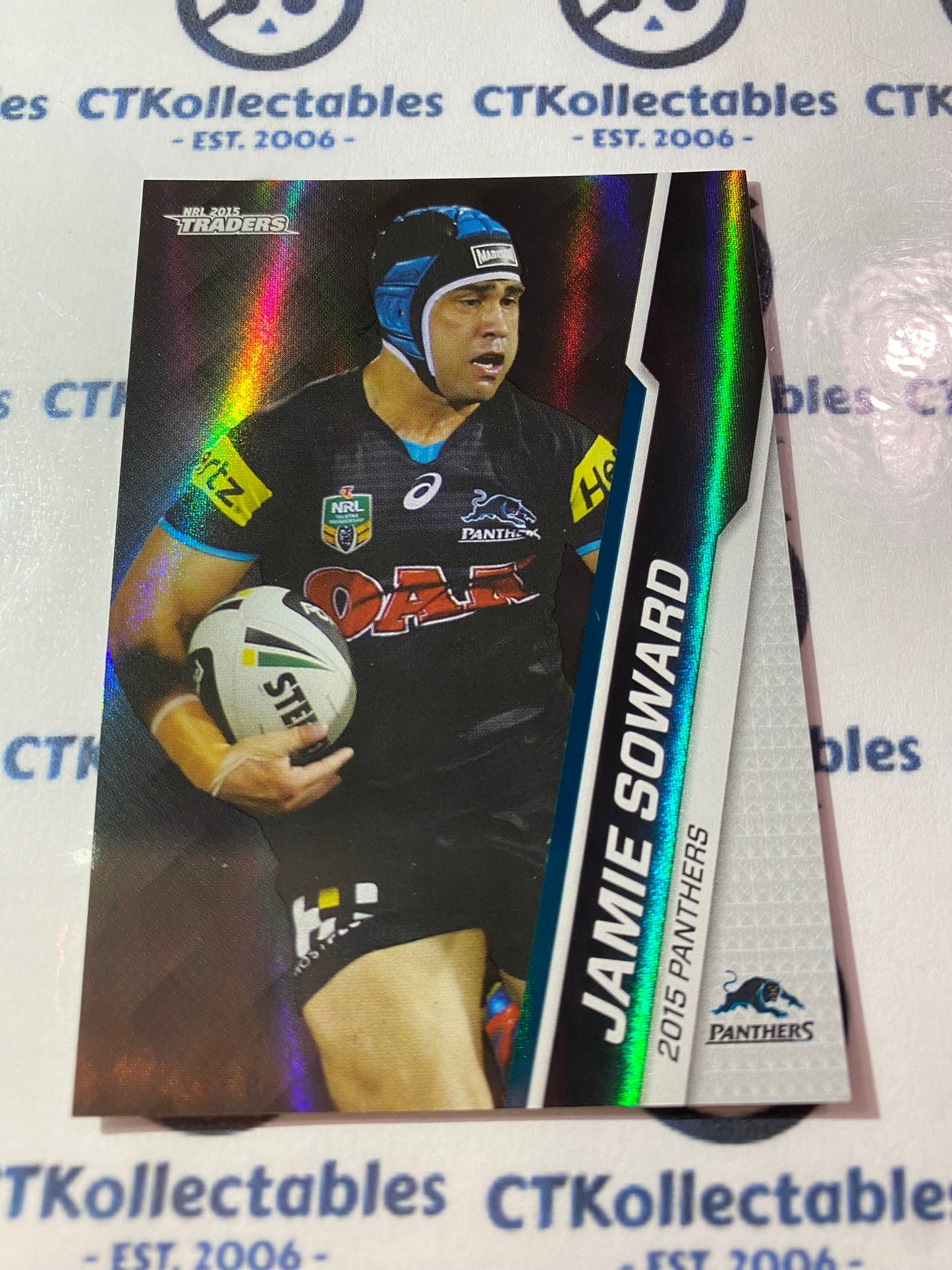 2015 NRL Traders Silver Parallel #P88 Jamie Soward Panthers