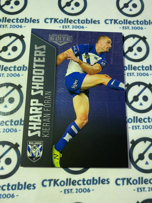 2018 NRL Elite Sharp Shooters Kieran Foran SSH 5/32 Bulldogs
