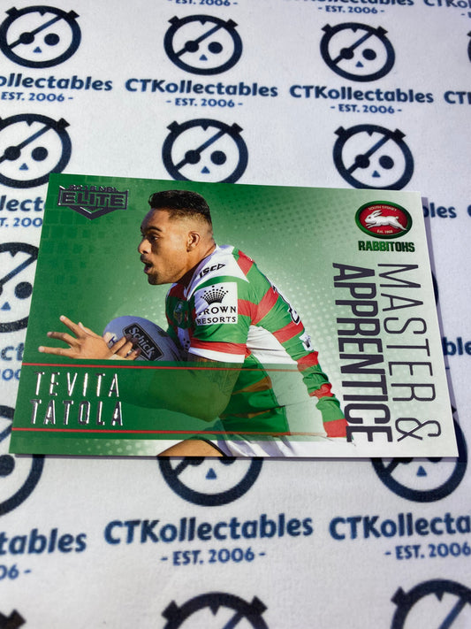 2018 NRL Elite Master & Apprentice Tevita Tatola MA24/32 Rabbitohs