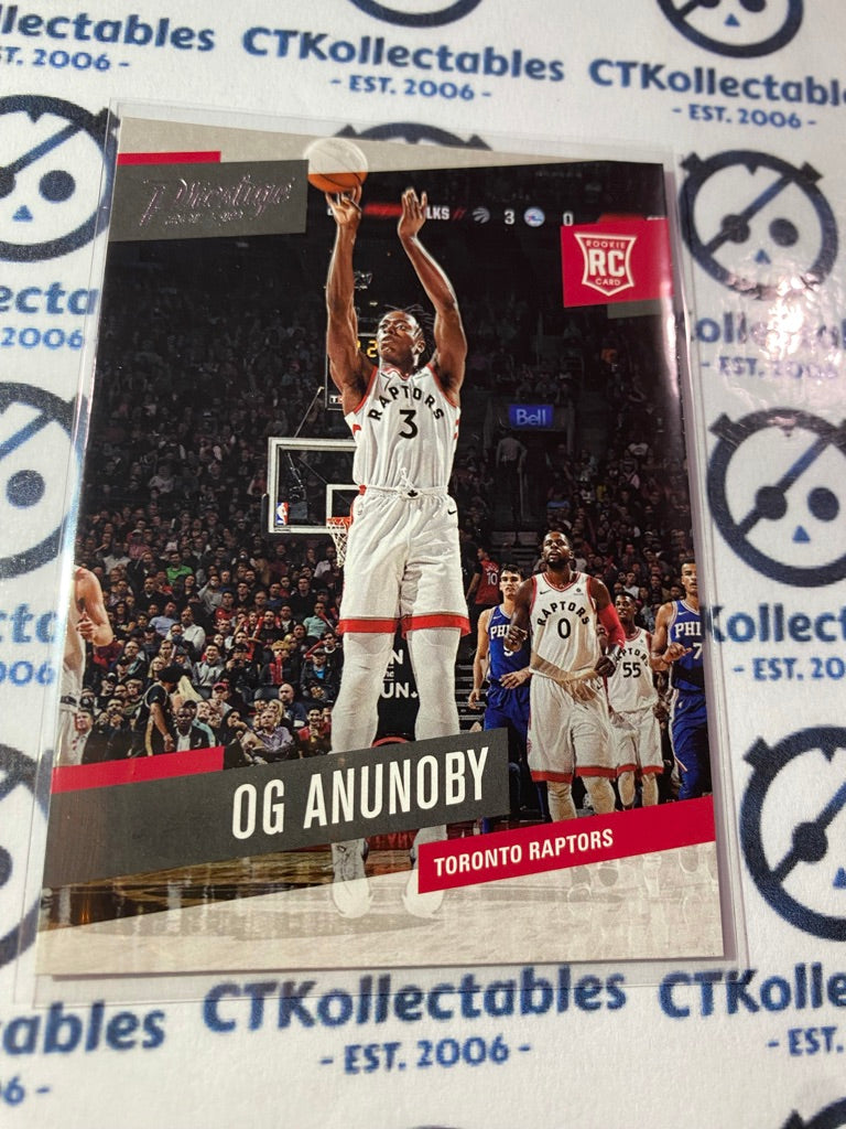 2017-18 Panini NBA Prestige Og Anunoby rookie card RC #173 Raptors
