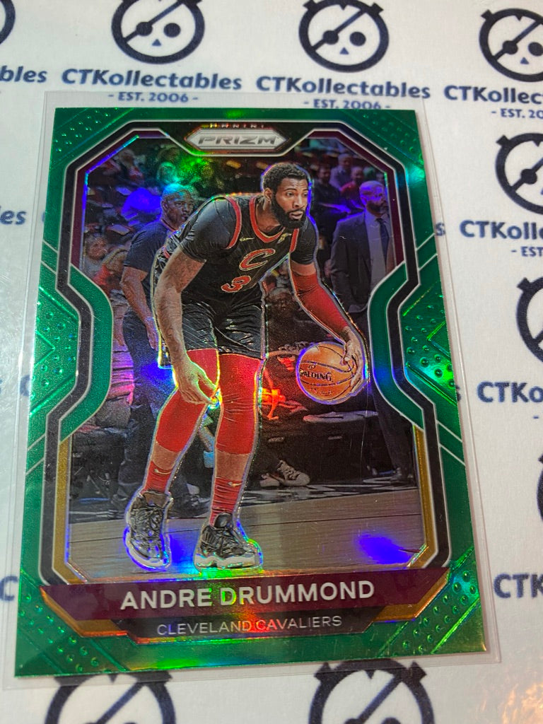 2020-21 Panini Nba Prizm Andre Drummond Green Prizm #222 Cavaliers