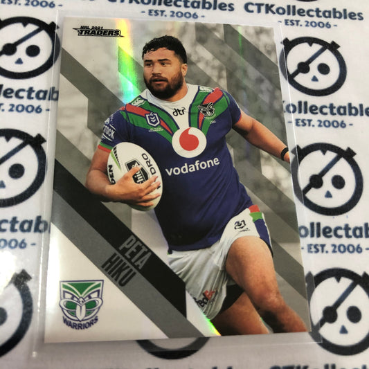 2021 NRL Traders Pearl Special Parallel PS0145 Peta Hiku