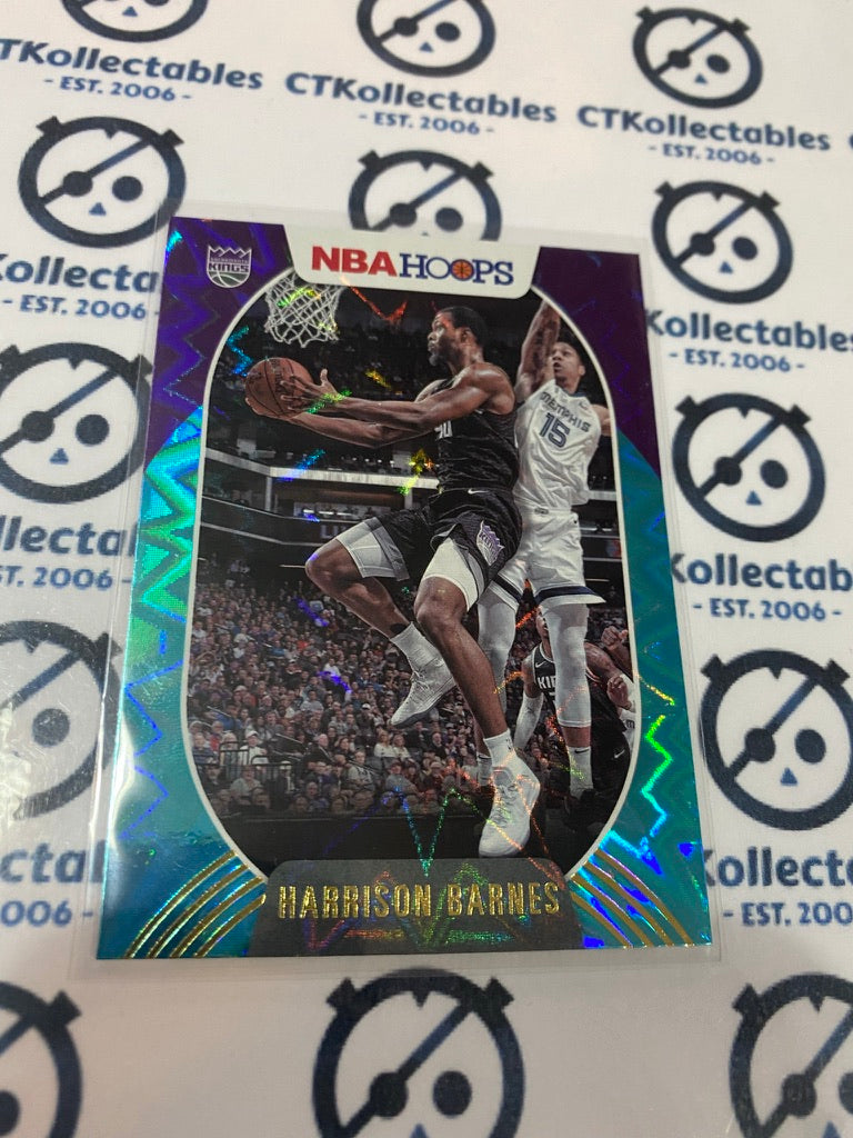 2020-21 NBA Hoops Harrison Barnes Teal Explosion #141 Kings