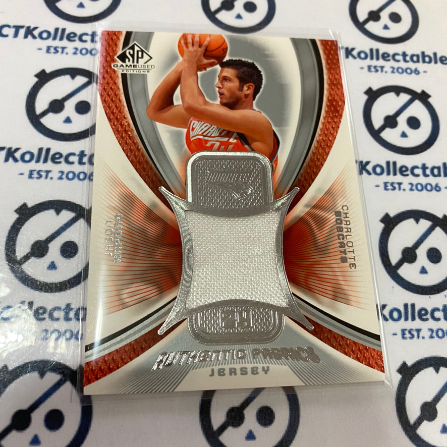 2005-06 U/D SP Game-Used Jason Kapono Authentic Fabrics Jersey AF-JR