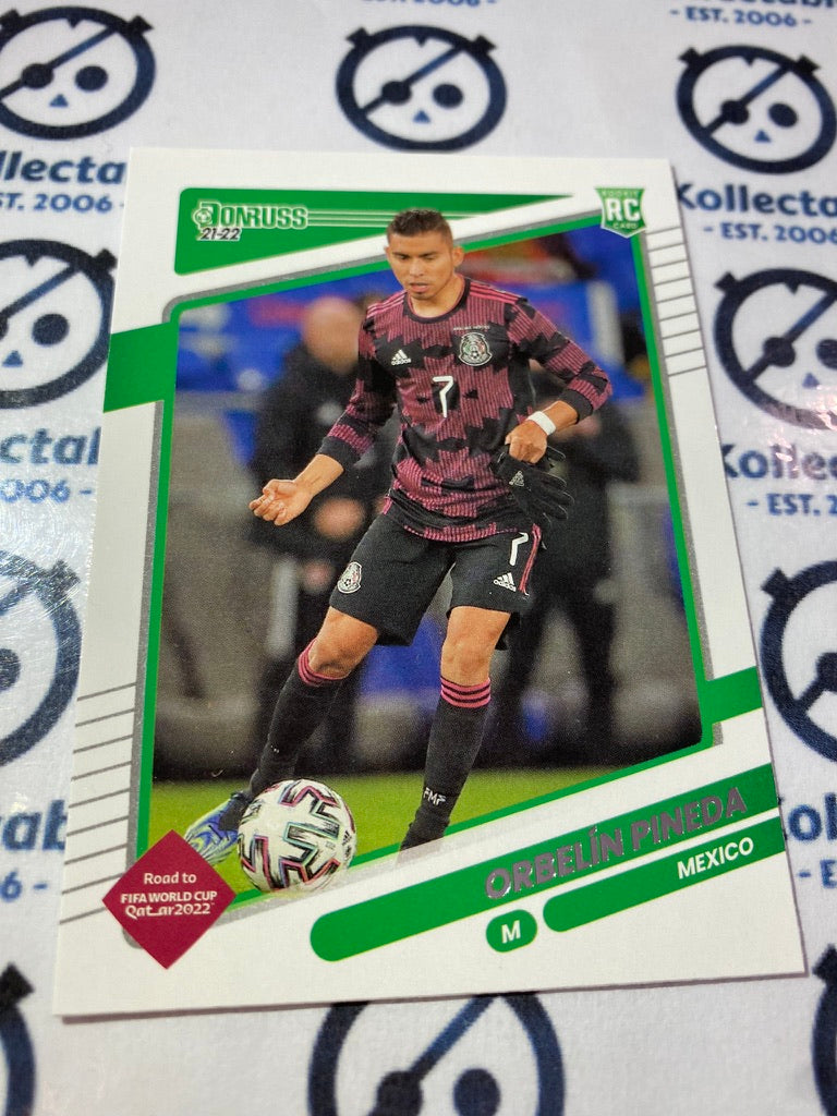 2021-22 Soccer Donruss Orbelin Pineda rookie Road to Qatar #88
