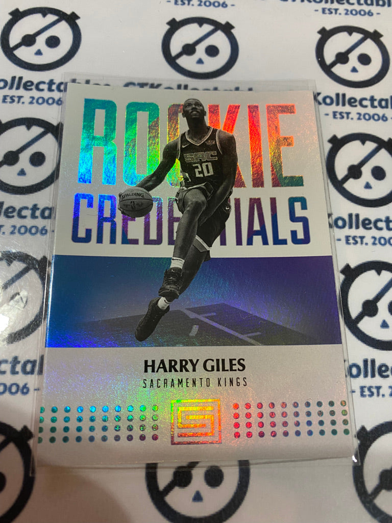 2017-18 NBA Panini Status Rookie Credentials Harry Giles #24 Kings