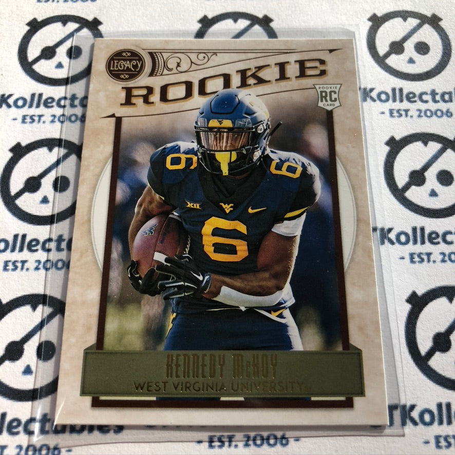Kennedy Mckoy "ROOKIE" RC #195 2020 NFL Legacy