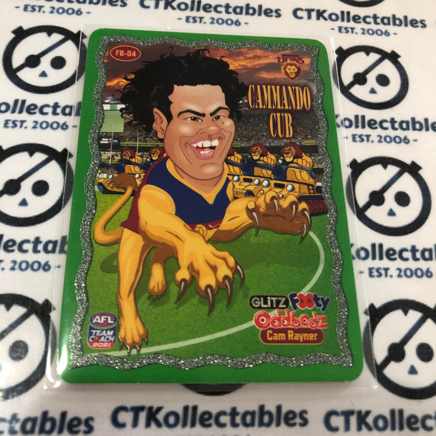 2021 AFL Teamcoach Cam Rayner Glitz Oddbodz FB-04